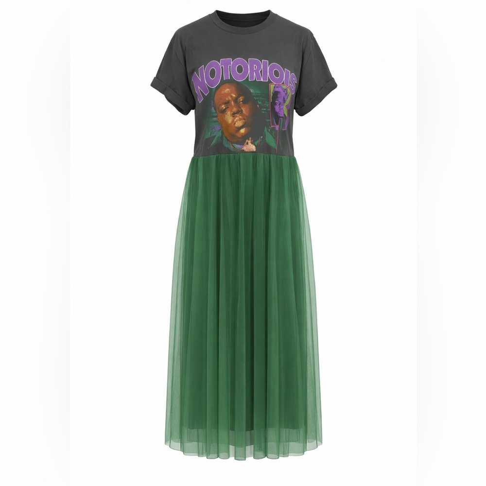 Notorious Big Edition! Band Tee to maxi! Repurposed. 🎸The Remix Collection 🥁